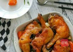 红酒香草烤鸡腿的做法图解1