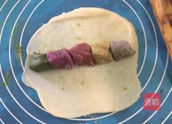 彩虹蛋黄酥的做法图解8