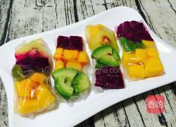 彩虹水晶卷（水果版）的做法图解14