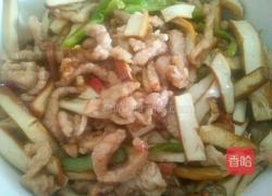 家常菜豆干炒肉的做法图解4