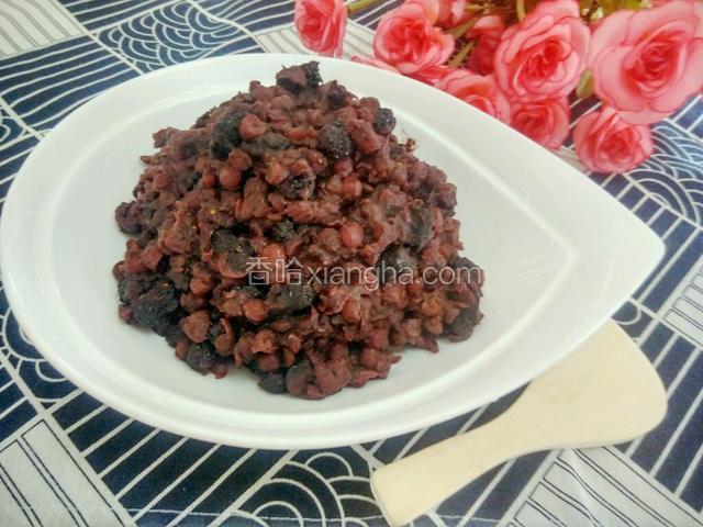 桑椹红豆馅