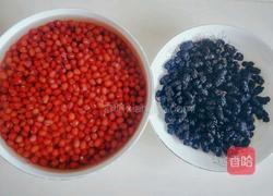桑椹红豆馅的做法图解3