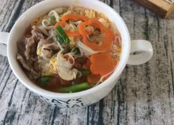 西红柿牛肉线面
