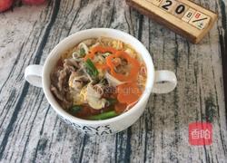 西红柿牛肉线面的做法图解6