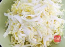 娃娃菜炒粉丝的做法图解2