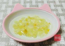 金耳银耳雪莲子桃胶羹的做法图解3