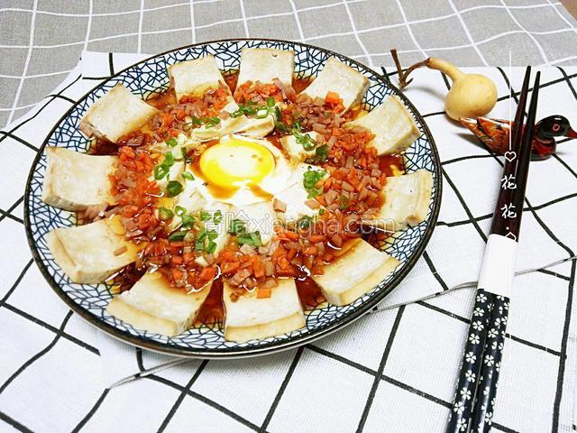 蛋蒸老豆腐