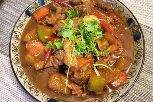 萝卜烧羊肉