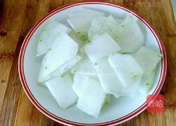 冬瓜炒火腿片的做法图解1