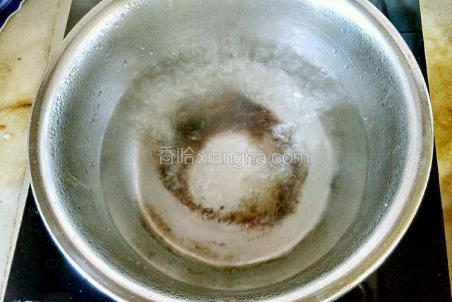 锅烧开水