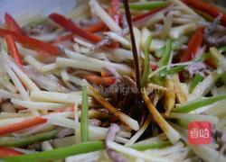 仔姜炒肉丝的做法图解8