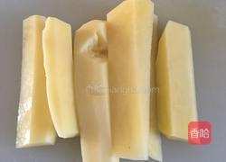 土豆烧排骨（素食）的做法图解2
