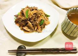 泡菜萝卜炒猪心的做法图解9