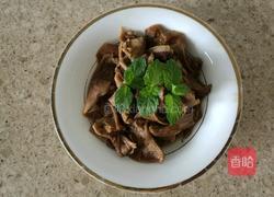 牛肝菌茭白小炒肉的做法图解4