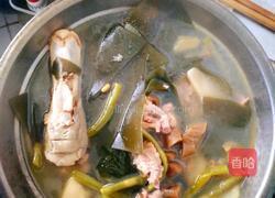 海带老鸭汤的做法图解4