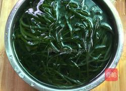 凉拌盐渍小菜的做法图解1