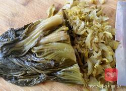 清炒泡菜的做法图解2