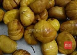 糖粉板栗的做法图解2