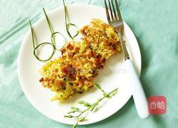 火腿鸡蛋饼的做法图解13