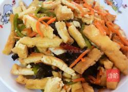 三丝炒豆腐的做法图解6