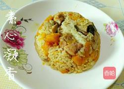 香菇南瓜鸡腿饭的做法图解9