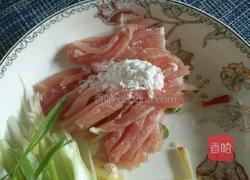 肉丝香干炒西芹的做法图解3