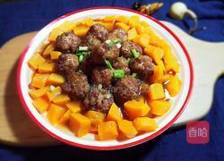 浇汁丸子的做法图解1