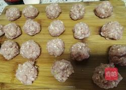 浇汁丸子的做法图解6