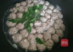 氽清汤肉丸的做法图解9