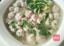 氽清汤肉丸的做法图解10