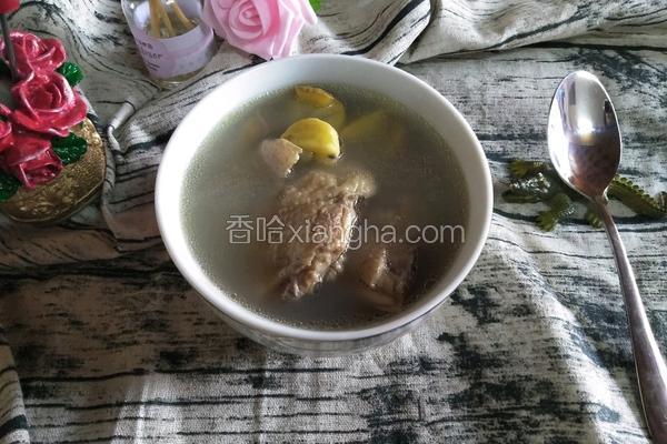 板栗煲鸡汤