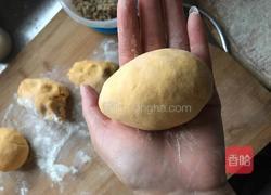 小刺猬、小兔子南瓜核桃芝麻馒头的做法图解10