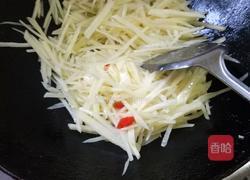 香辣土豆丝的做法图解4