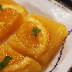 三分钟做出美味甜品——蜜橙糕的做法[图]