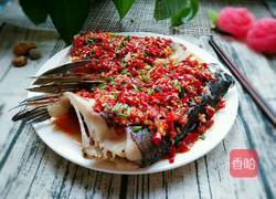 剁椒鱼头的做法图解8