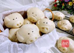 小猪奶黄包的做法图解23