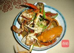家烧青蟹的做法图解6
