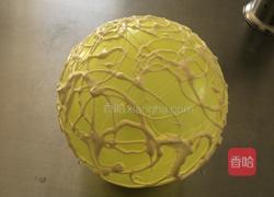 白色恋人(巧克力熔岩珍珠球)的做法图解2