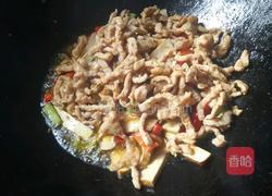 香干炒肉的做法图解6