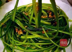 凉拌蒜苔的做法图解4