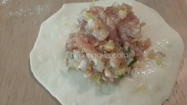 加入馅料