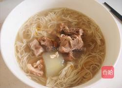 猪骨汤面的做法图解11