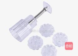 紫薯红豆馅月饼的做法图解5