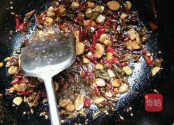 爆炒泡椒羊肝的做法图解7