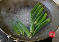 秋葵炒鸡蛋的做法图解4