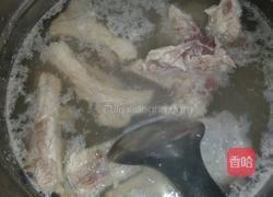 花生板栗炖排骨的做法图解2