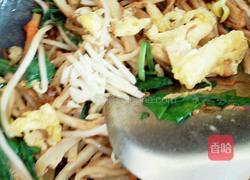 杂蔬肉末鸡蛋炒饼的做法图解4