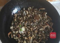 酱爆海螺丝的做法图解4