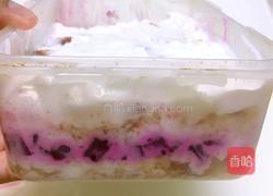 火龙果奶油千层蛋糕盒子的做法图解7
