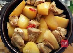 土豆烧五花肉的做法图解13